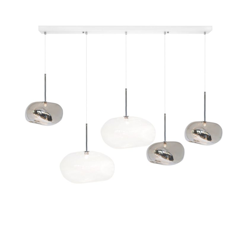 suspension-design-chrome-lustre-galet-en-verre-luminaire-pour-cuisine-chrome-moss-series