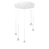 Lustre 5 Cristal Rond – Image 4
