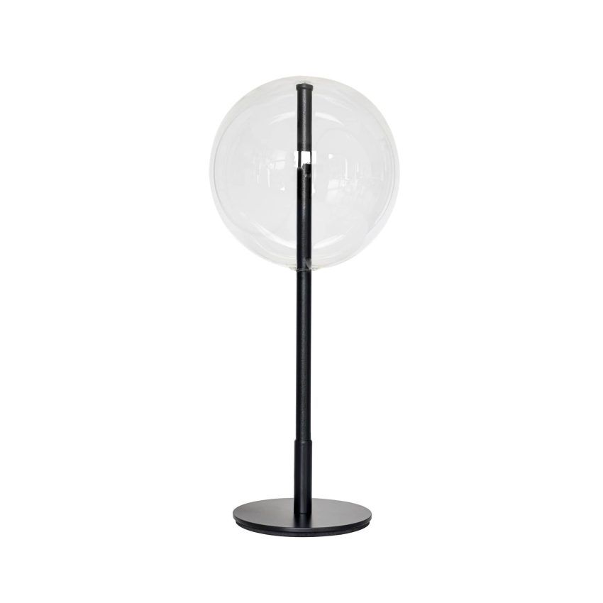 lampe-bulle-verre-a-poser-bulle-design-noir-moss-series