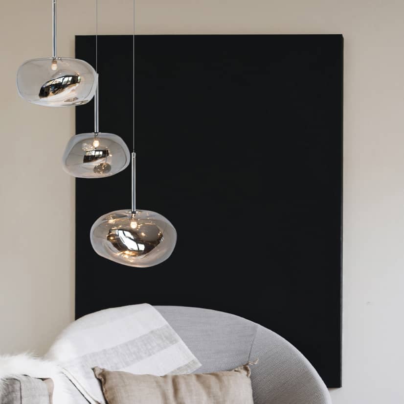 suspension-galet-verre-luminaire-galet-chrome-design-moss-series