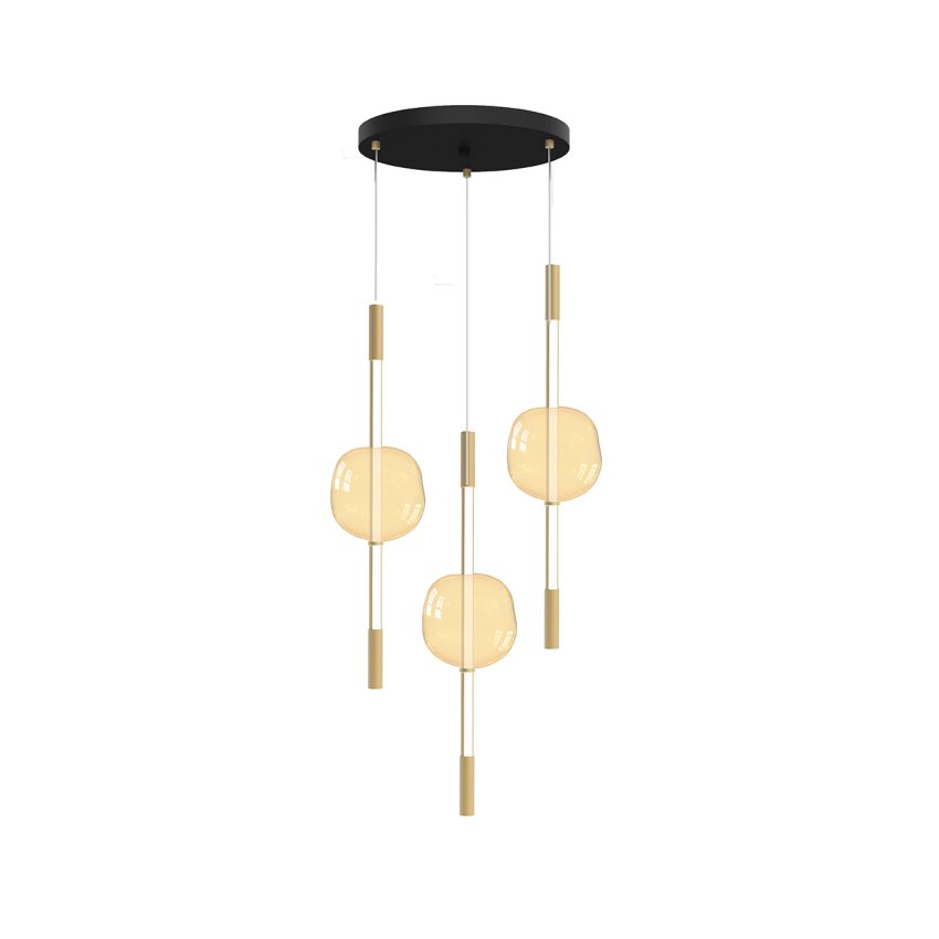 Suspension Attraverso Or & Ambre - Moss Series